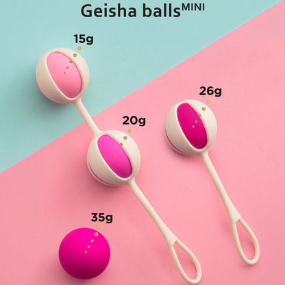 G-VIBE - SET 4 GEISHA-KUGELN MINI LILA