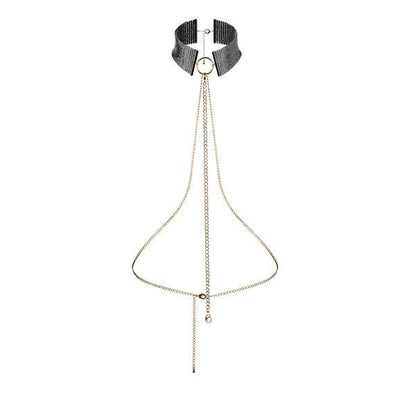 BIJOUX – DÉSIR MÉTALLIQUE SCHWARZE METALLIC-HALSKETTE