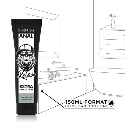 BLACK HOLE - ANAL-DILATATIONSGEL AUF WASSERBASIS 150 ML