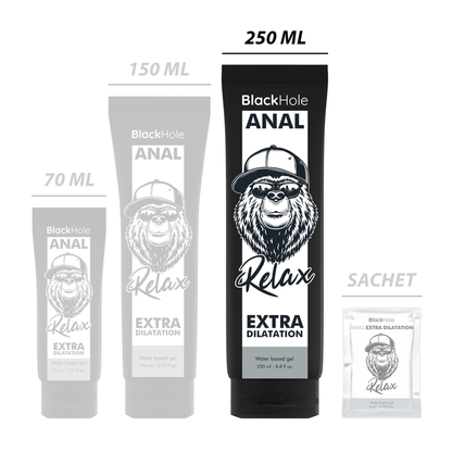 BLACK HOLE - ANAL-DILATATIONSGEL AUF WASSERBASIS 250 ML
