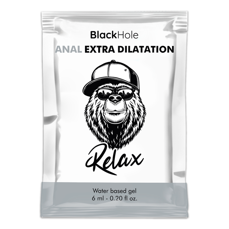 BLACK HOLE - GEL AUF WASSERBASIS EXTRA DILATATION 6 ML EINZELDOSIERUNG