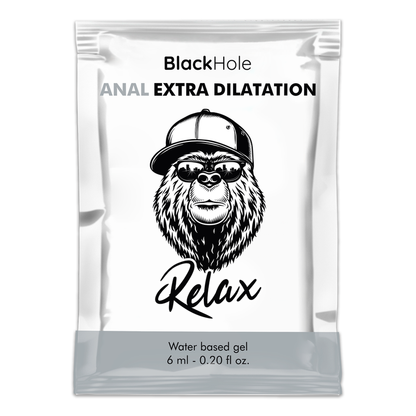 BLACK HOLE - GEL AUF WASSERBASIS EXTRA DILATATION 6 ML EINZELDOSIERUNG