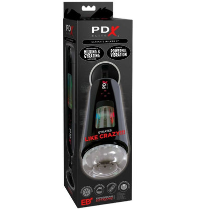 PDX ELITE - STROKER ULTIMATE MILKER 2 ROTATING & VIBRATOR