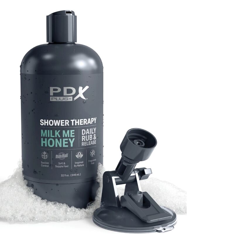 PDX PLUS - STROKER MASTURBATOR DISKRETES DESIGN DER MILK ME HONEY SHAMPOOFLASCHE