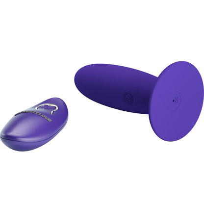 PRETTY LOVE - YOUTH PLUG ANALVIBRATOR FERNBEDIENUNG VIOLETT