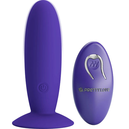PRETTY LOVE - YOUTH PLUG ANALVIBRATOR FERNBEDIENUNG VIOLETT