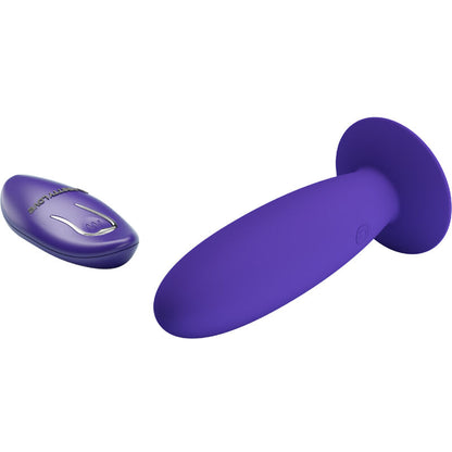 PRETTY LOVE - YOUTH PLUG ANALVIBRATOR FERNBEDIENUNG VIOLETT