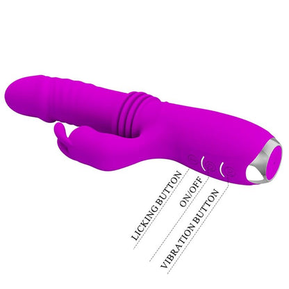 PRETTY LOVE - DOROTHY LILA WIEDERAUFLADBARER RABBIT-VIBRATOR