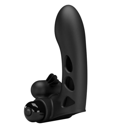 PRETTY LOVE - ORLANDO SCHWARZE VIBRATOR-FINGERABDECKUNG