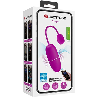 PRETTY LOVE - NYMPH VIBRIERENDES EI APP-GESTEUERT LILA
