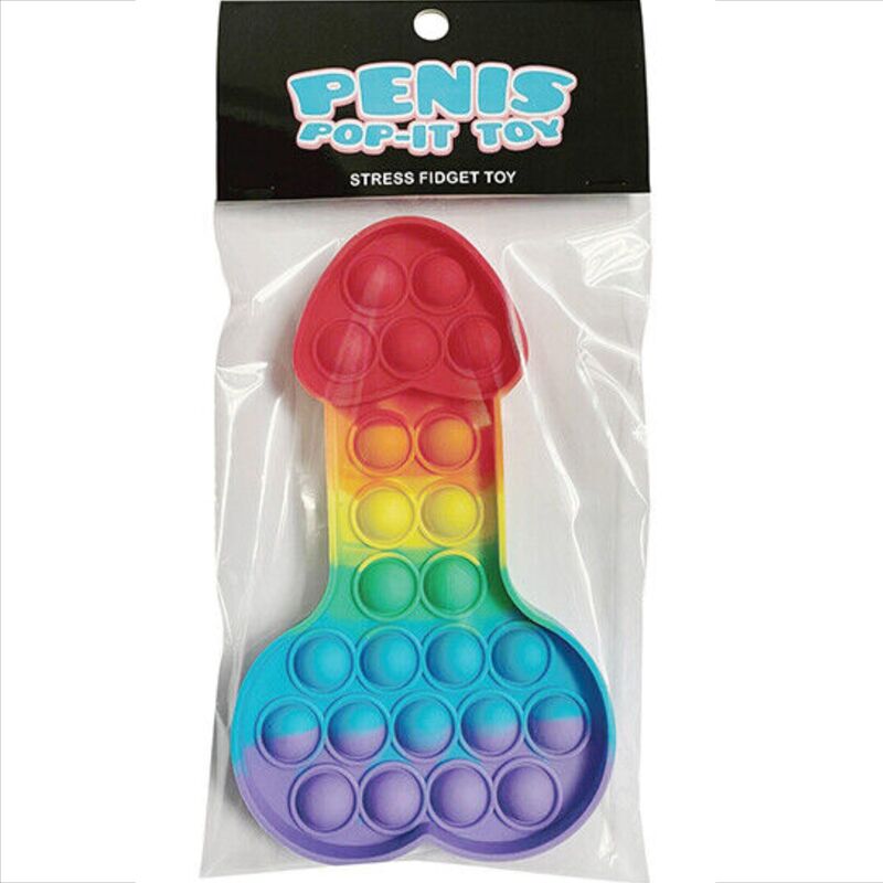 KHEPER GAMES - MEHRFARBIGES POP-IT-PENIS-ANTISTRESSSPIELZEUG