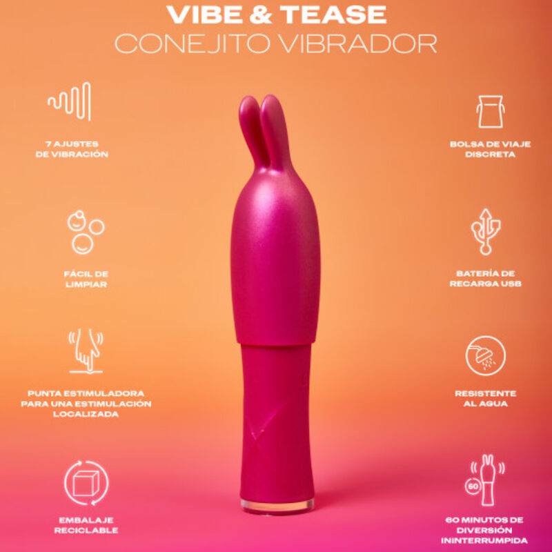 DUREX - TOY VIBE &amp; TEASE VIBRATOR