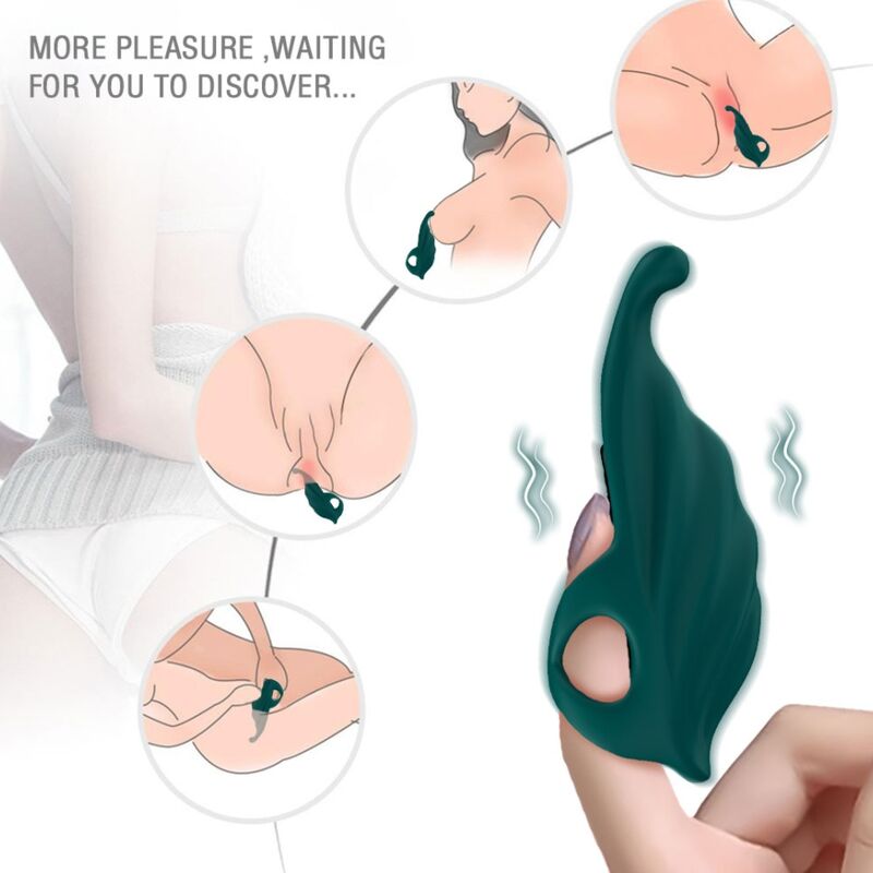 ARMONY - FINGERSTIMULATOR &amp; VIBRATOR GRÜN