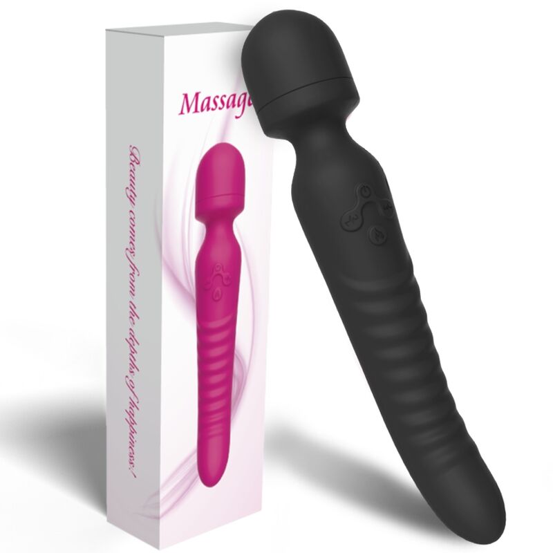 ARMONY - MISSION MASSAGER &amp; VIBRATOR WÄRMEEFFEKT SCHWARZ