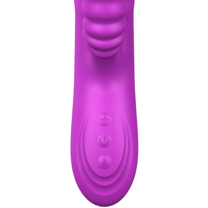 ARMONY - ANGELIA MULTIFUNKTIONSVIBRATOR DOPPELZUNGE VIOLETT WÄRMEEFFEKT