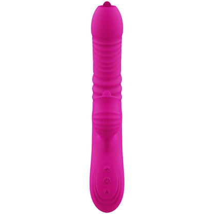 ARMONY - FANNY MULTIFUNKTIONS-DOPPELZUNGENVIBRATOR FUCHSIA WÄRMEEFFEKT