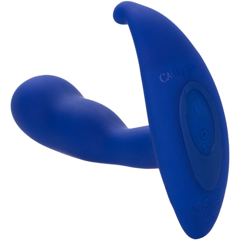 CALEXOTICS - ADMIRAL GEBOGENER ANALSTIMULATOR &amp; VIBRATOR BLAU