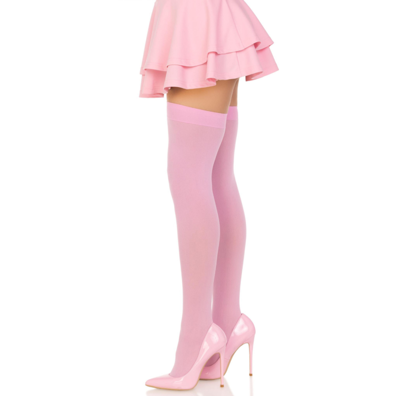 LEG AVENUE - NYLON-OVERSIZE-STRÜMPFE ROSA