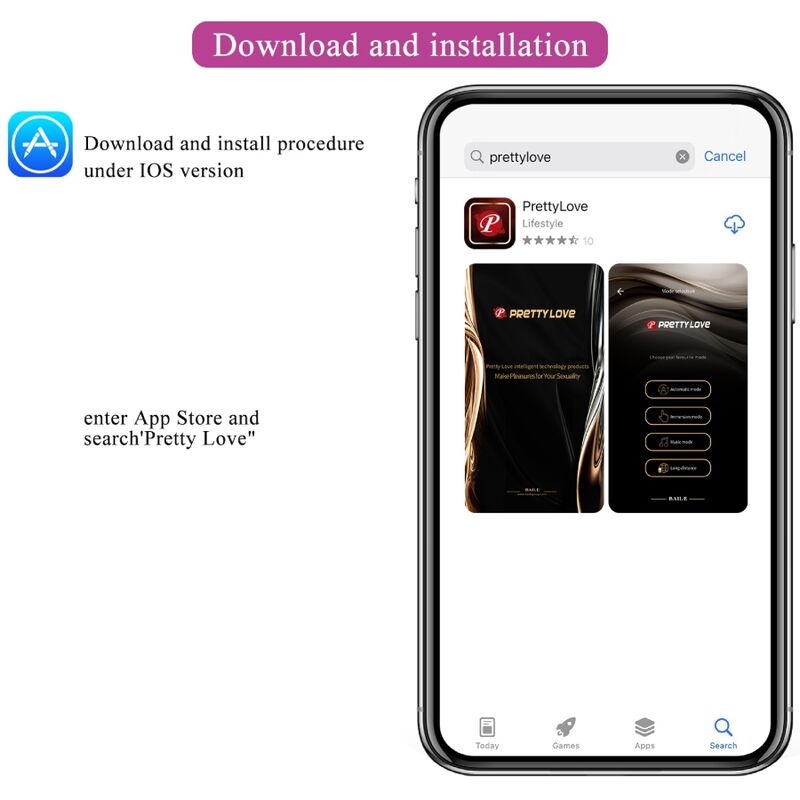 PRETTY LOVE - DOREEN LILA WIEDERAUFLADBARES VIBRIERENDES EI