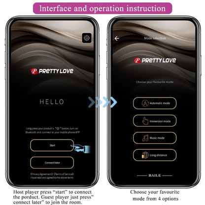PRETTY LOVE - AUGUST REMOTE GLOBAL DOPPEL-VERGNÜGEN-VIBRATOR