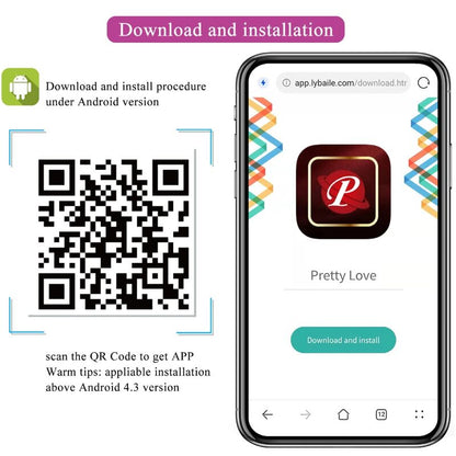 PRETTY LOVE - AUGUST REMOTE GLOBAL DOPPEL-VERGNÜGEN-VIBRATOR