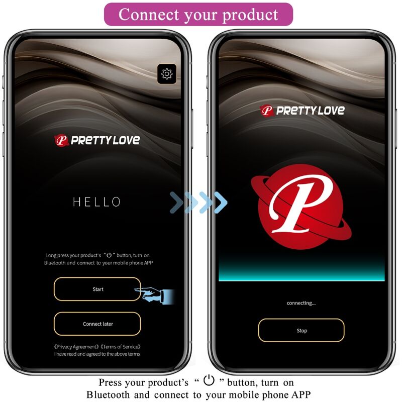 PRETTY LOVE - AUGUST REMOTE GLOBAL DOPPEL-VERGNÜGEN-VIBRATOR