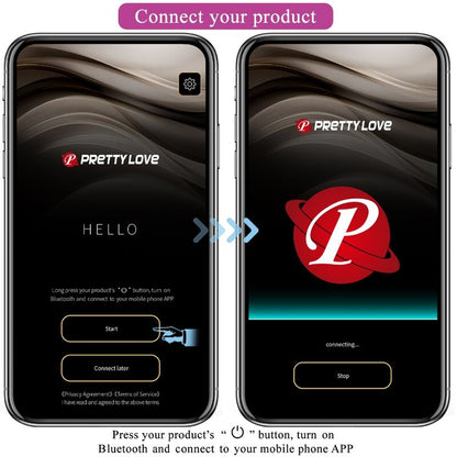 PRETTY LOVE - AUGUST REMOTE GLOBAL DOPPEL-VERGNÜGEN-VIBRATOR
