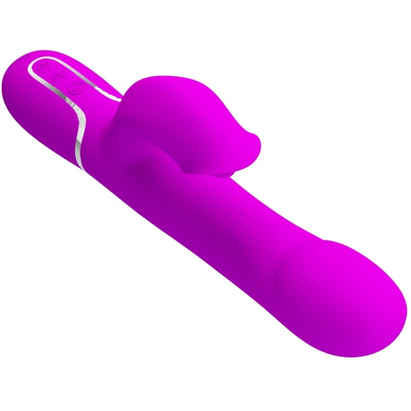 PRETTY LOVE - RABBIT VIBRATOR PERLEN VIOLETT