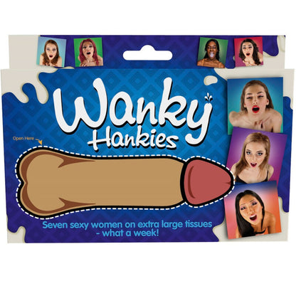 SPENCER &amp; FLEETWOOD – WANKY HANKIES 7 EXTRA GROSSE DAMENTASCHENTÜCHER