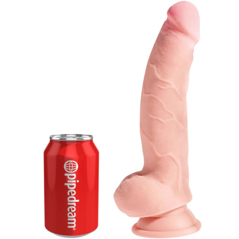 KING COCK - DILDO MIT DREIFACHDICHTE 18,4 CM
