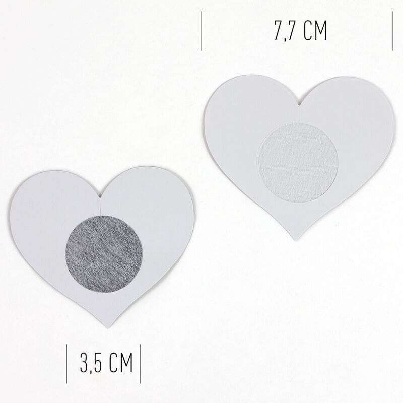 GEHEIMES SPIEL - WOW TITTEN! HERZ-NIPPELABDECKUNGEN