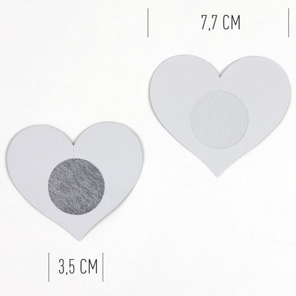 GEHEIMES SPIEL - WOW TITTEN! HERZ-NIPPELABDECKUNGEN