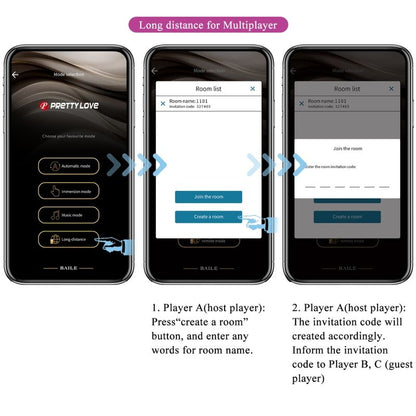 PRETTY LOVE - ETHAN WIEDERAUFLADBARER VIBRATOR LILA