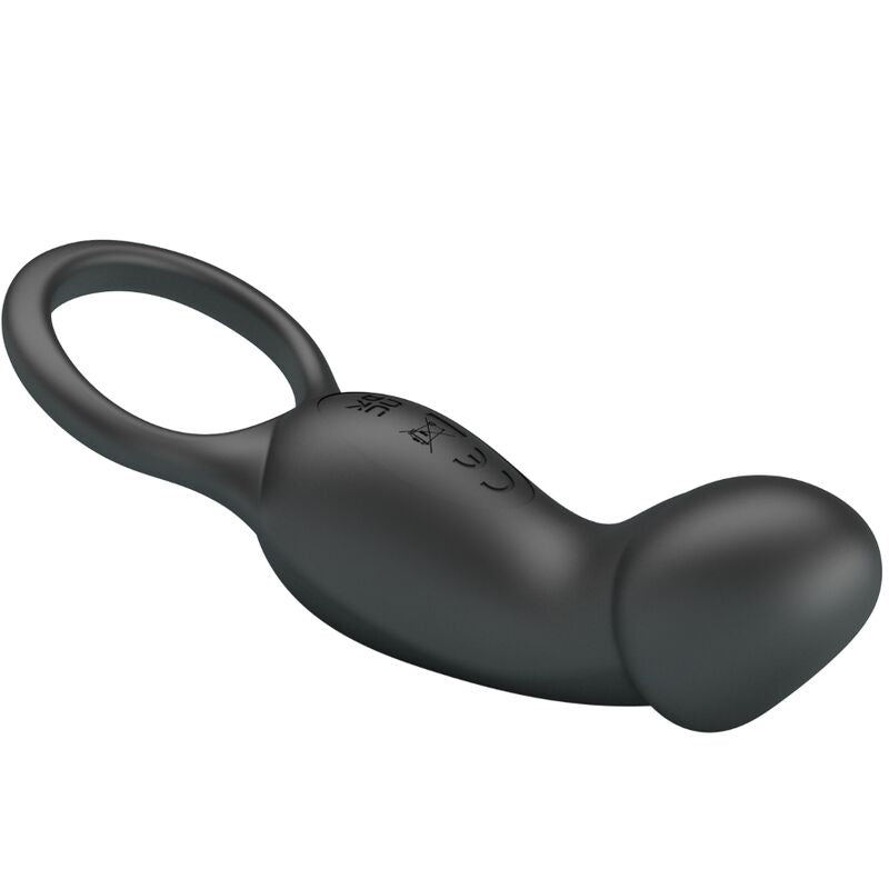 PRETTY LOVE - TRAE RING &amp; VIBRATOR SCHWARZ