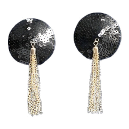 CHILIROSE - CR 4714 NIPPELABDECKUNGEN SCHWARZ