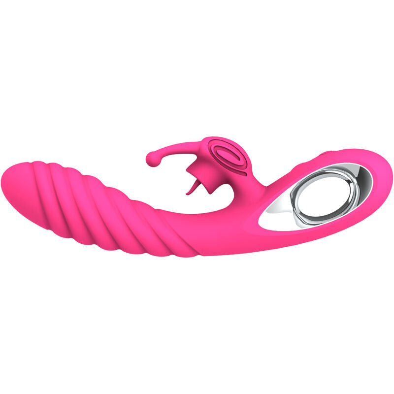 ARMONY - VICKY RABBIT VIBRATOR MIT FUCHSIA PULL RING TONG