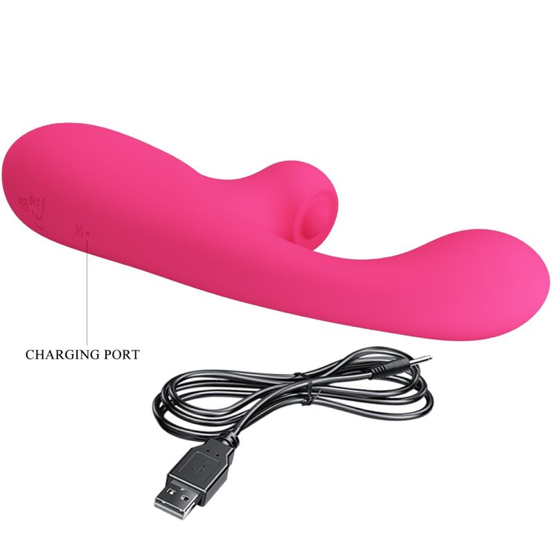 PRETTY LOVE - SKYLAR PINK STIMULATOR-VIBRATOR