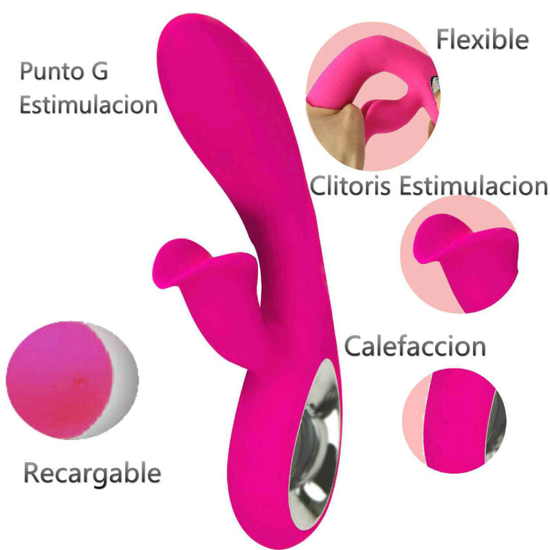 ARMONY - DARO VIBRATOR &amp; PULL RING STIMULATOR FUCHSIA