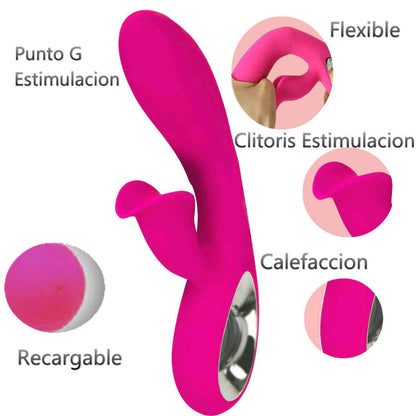 ARMONY - DARO VIBRATOR &amp; PULL RING STIMULATOR FUCHSIA