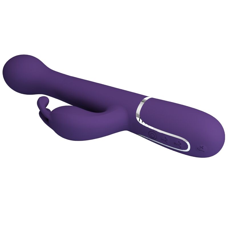 PRETTY LOVE - DEJON RABBIT VIBRATOR 3 IN 1 MULTIFUNKTION LILA