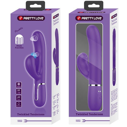 PRETTY LOVE - PERLITA G-SPOT VIBRATOR 3 IN 1 MULTIFUNKTION LILA