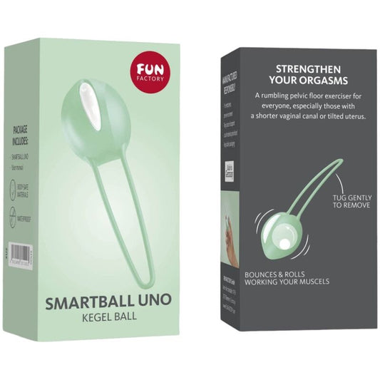 FUN FACTORY - SMARTBALL UNO BECKENBALL WEISS / GRÜN PISTAZIE