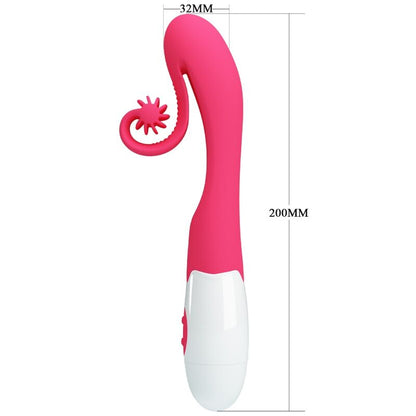 ROMANCE - PINK VIBRATOR AND STIMULATOR 30 SPEEDS