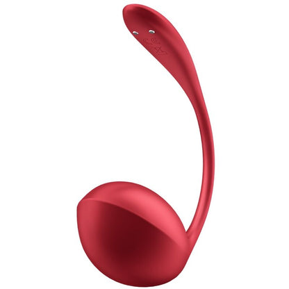 SATISFYER - SHINY PETAL G-PUNKT-STIMULATOR MIT FERNBEDIENUNG, ROT, KOSTENLOSE APP