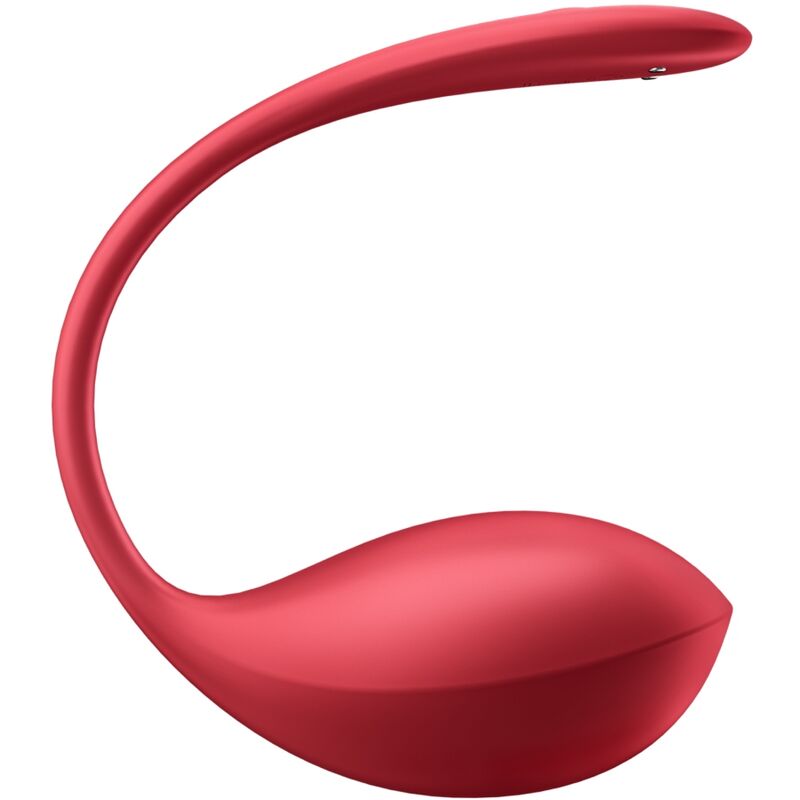 SATISFYER - SHINY PETAL G-PUNKT-STIMULATOR MIT FERNBEDIENUNG, ROT, KOSTENLOSE APP