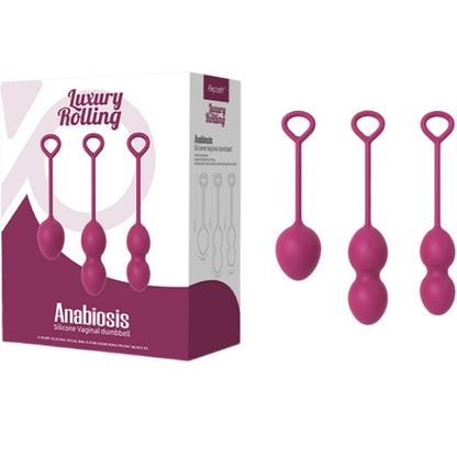 ARMONY - ANABIOSE VAGINALHANTEL 3 EBENEN BURGUNDER