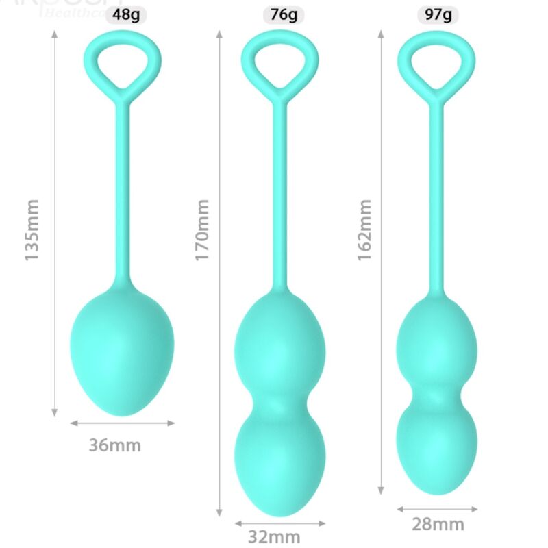 ARMONY - ANABIOSE VAGINALHANTEL 3 EBENEN GRÜN