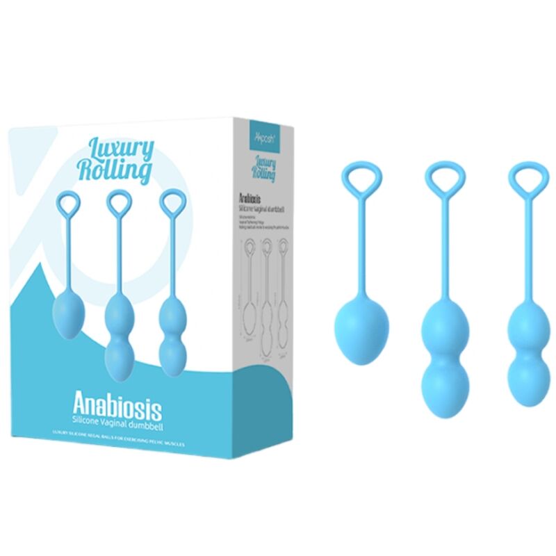 ARMONY - ANABIOSE VAGINALHANTEL 3 EBENEN BLAU