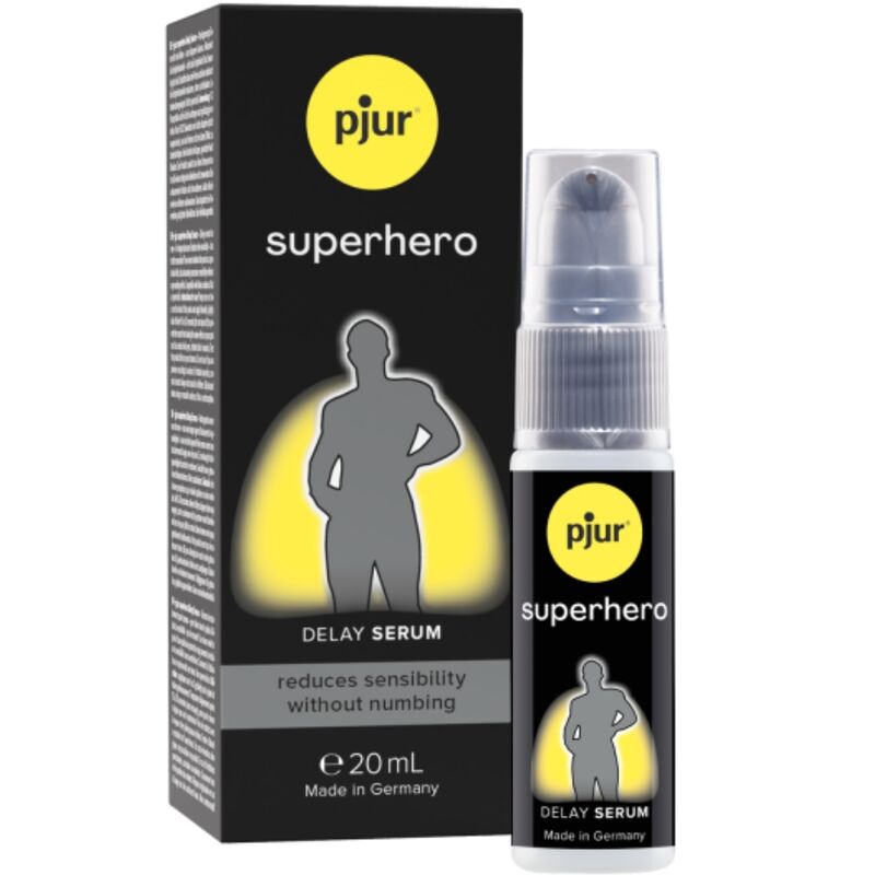 PJUR - SUPERHERO KONZENTRIERTES VERZÖGERUNGSSERUM 20 ML