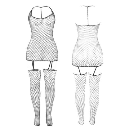 SUBBLIME - 951955 SHINY FISHNET BODYSTOCKING ONE SIZE